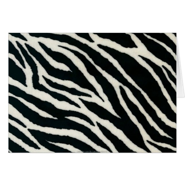 RAB Rockabilly Zebra Print Black & White (Vorderseite (Horizontal))