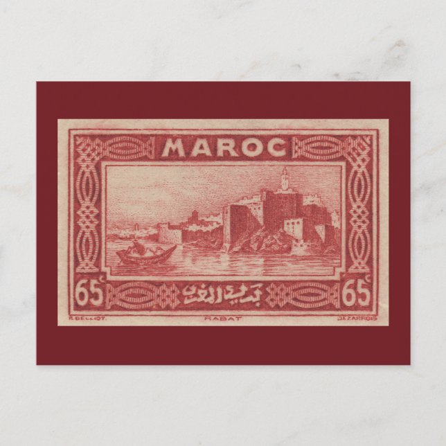 Rabat, Marokko - Postkarte (Vorderseite)