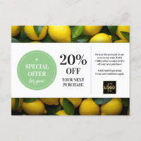 Rabatt für Lemons mit benutzerdefiniertem Coupon