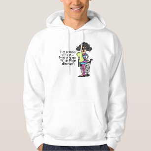 Rabatt für Senioren Hoodie