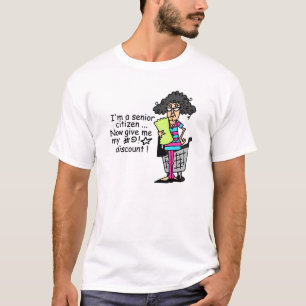 Rabatt für Senioren T-Shirt