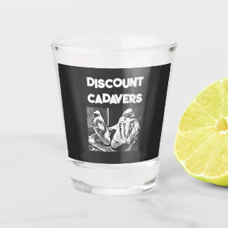 Rabatt-Leichen-Shotglas Schnapsglas