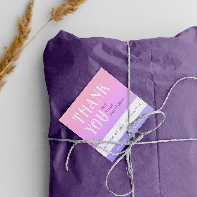 Rabattkarte für den Gradient Square Treuekarte (Von Creator hochgeladen)