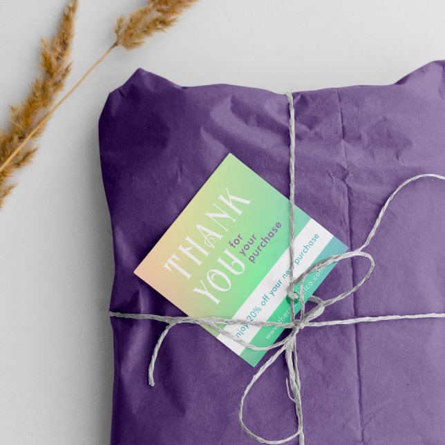 Rabattkarte für den Gradient Square Treuekarte (Von Creator hochgeladen)