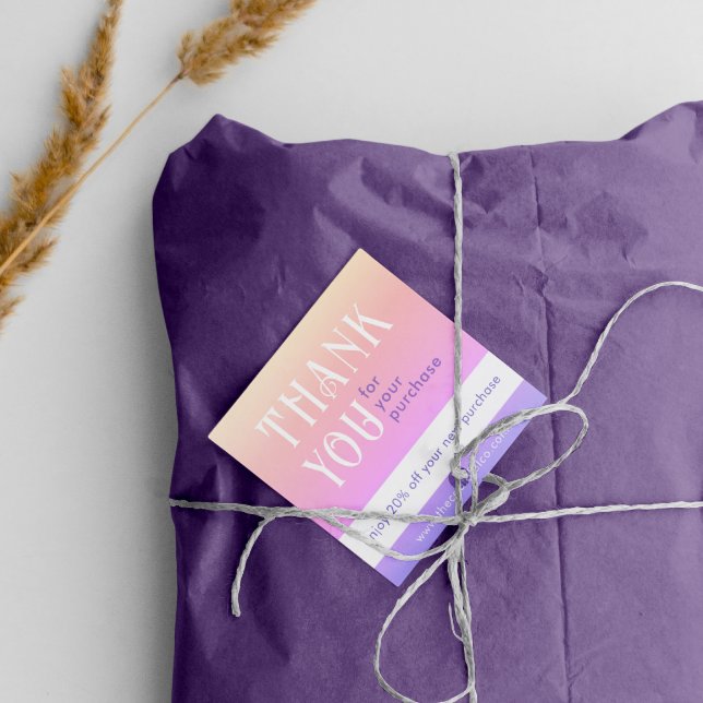 Rabattkarte für den Gradient Square Treuekarte (Von Creator hochgeladen)