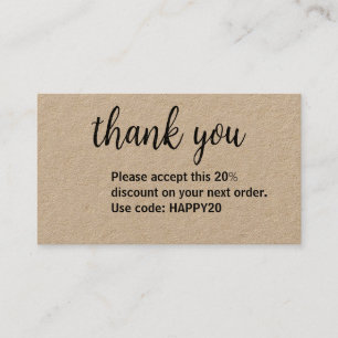 Rabattkarte für Unternehmen