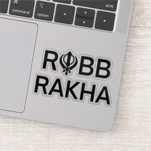 Rabb Rakha Punjabi Sikh Aufkleber