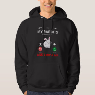 Rabbi meine Rabbits rufen Hoodie