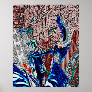 RABBI MIT SHOFAR POSTER