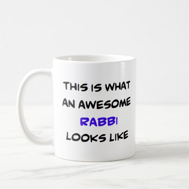 Rabbi, phantastisch kaffeetasse (Links)
