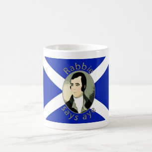 Rabbie brennt schottische Unabhängigkeits-Tasse Tasse