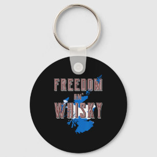 Rabbie Burns Zitat Freedom Whisky Scottish Colors Schlüsselanhänger