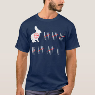 Rabbinenjagd Checkliste Sonnenjäger-Geschenk T-Shirt