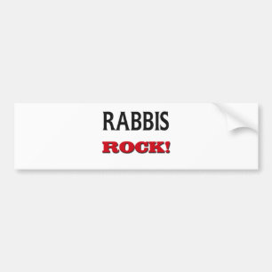 Rabbiner-Felsen Autoaufkleber