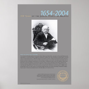 Rabbiner Isaac Mayer klug (1819-1900 Poster