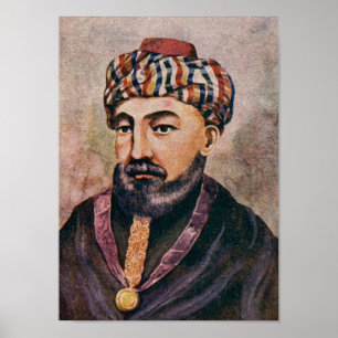 Rabbiner Moses Maimonides - das Rambam Poster