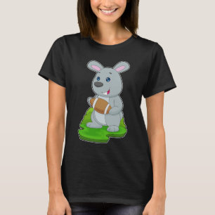 Rabbit American Football T-Shirt