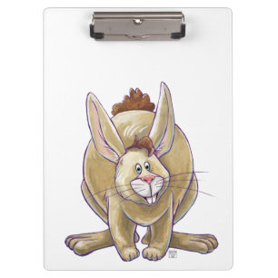 Rabbit Animal Parade schreibt Sachen Klemmbrett