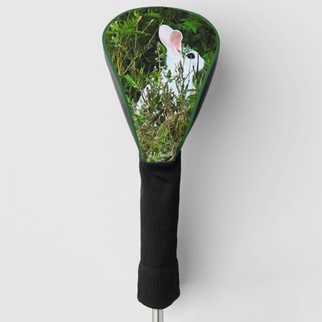 Rabbit Animal Trendy Driver  Golf Headcover (Vorderseite)