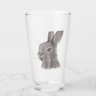 Rabbit Art Glass Cup Glas