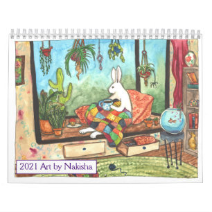 Rabbit Art Kalender 2021