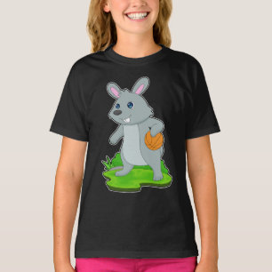 Rabbit Basketball-Spieler Basketball T-Shirt