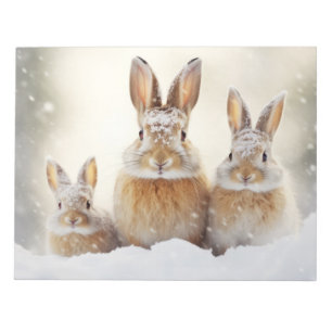 Rabbit Bunny Animal Family Wandern Notizblock