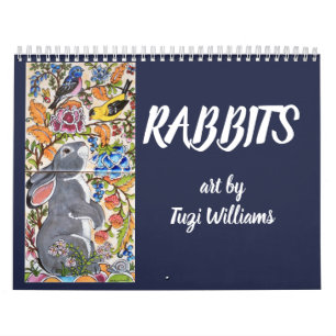 Rabbit Bunny Art Kalender Jedes Jahr Tuzi Williams