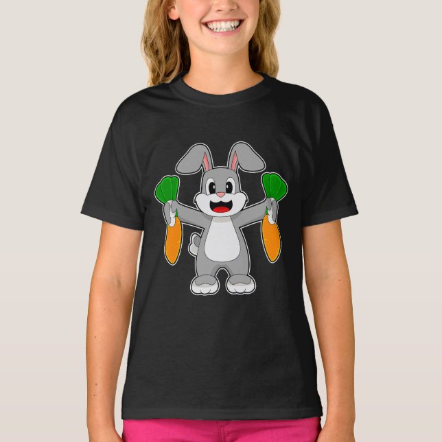 Rabbit Carrots T-Shirt (Vorderseite)
