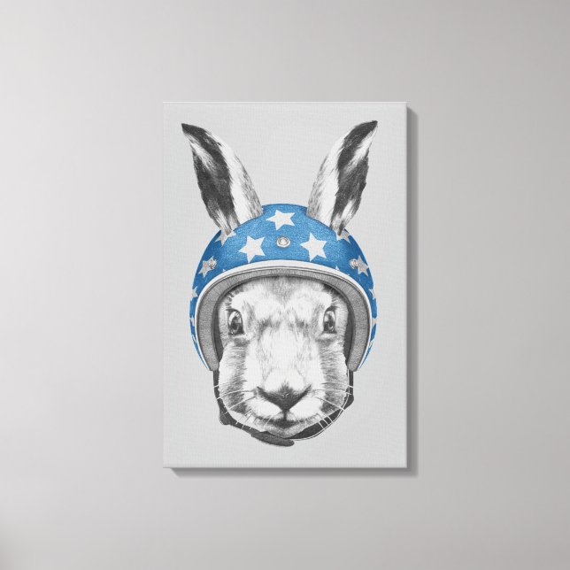Rabbit Daredevil Leinwanddruck (Vorderseite)