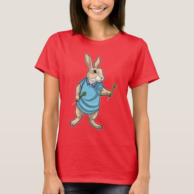 Rabbit Darts Dart T-Shirt (Vorderseite)