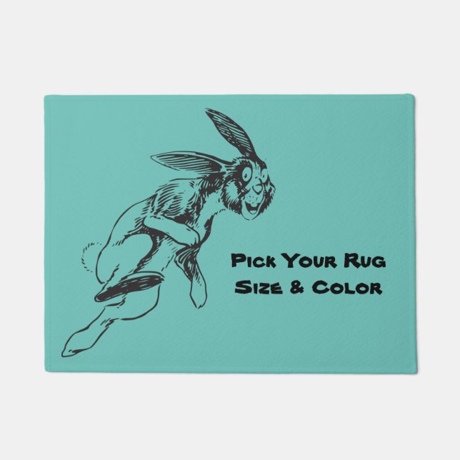 Rabbit Doormat Fußmatte (Vorderseite)