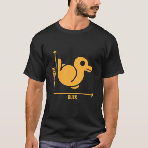 Rabbit Duck Graph Math Pub Lehrer Geschenk T T-Shirt