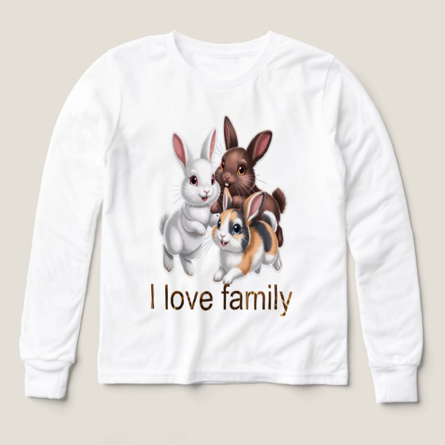 Rabbit family  (Design Vorderseite)