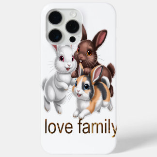 Rabbit family  Case-Mate iPhone hülle