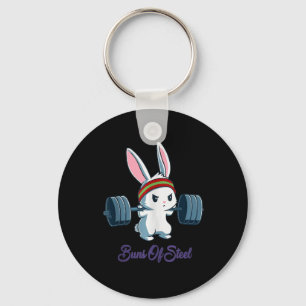 Rabbit-Geschenk   Rabbit Lover Gym Workout Schlüsselanhänger