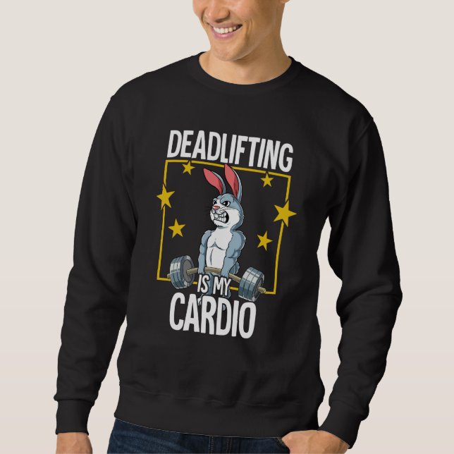 Rabbit Gym Weight Training Deadlift Sweatshirt (Vorderseite)
