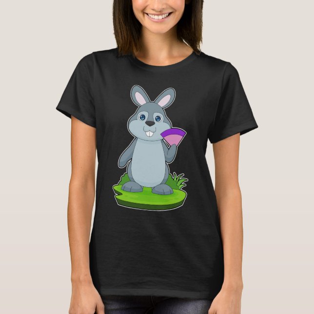 Rabbit Hand fan T-Shirt (Vorderseite)