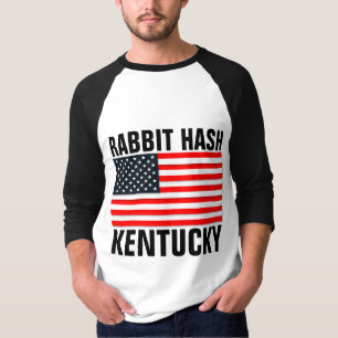 RABBIT HASH Kentucky Patriotische T - Shirt