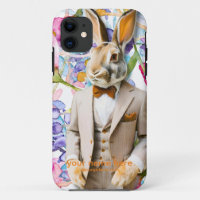 RABBIT IM VINTAGEN ANZUG