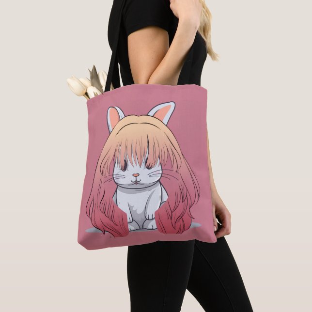 Rabbit in a Wig Tote (Von Nahem)