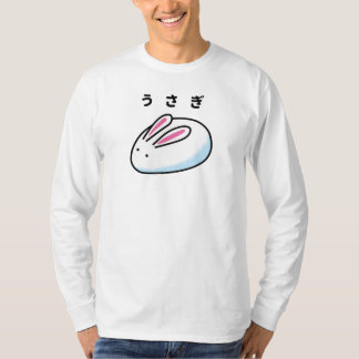 Rabbit in Japanese T-Shirt