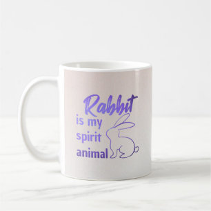 Rabbit is my spirit animal kaffeetasse