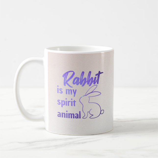 Rabbit is my spirit animal kaffeetasse (Links)