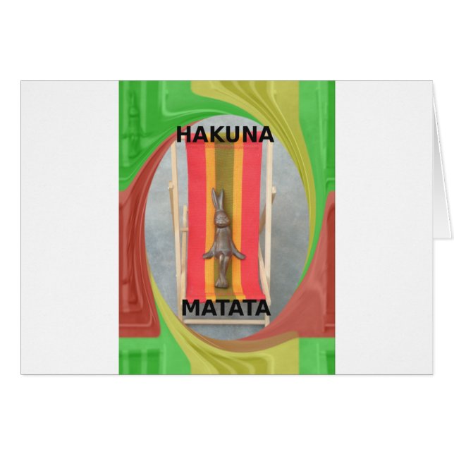 Rabbit Just Chilling Sommerzeit (Vorderseite (Horizontal))