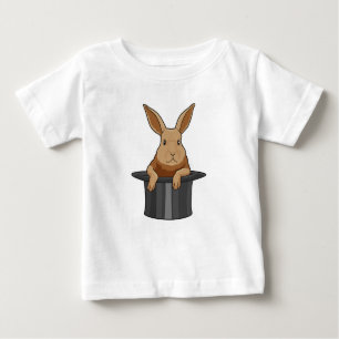 Rabbit Magician Magician Hut Baby T-shirt