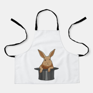 Rabbit Magician Magician Hut Schürze