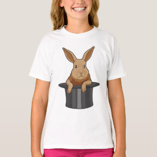 Rabbit Magician Magician Hut T-Shirt