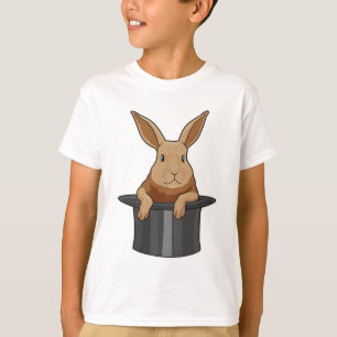 Rabbit Magician Magician Hut T-Shirt