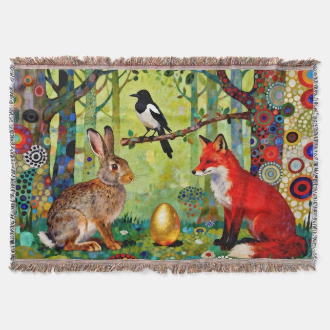 Rabbit, Magpie, Fox and “The Forest’s Secret”  Decke (Vorderseite)